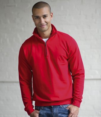 AWD Sophomore Zip Neck Sweatshirt